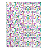 Cozy plaid Sherpa blanket in a winter setting